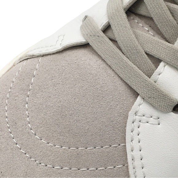 Vintage Havana Dayne Snake/ White Suede Leather High Top Sneakers size 8.5 - Picture 14 of 16